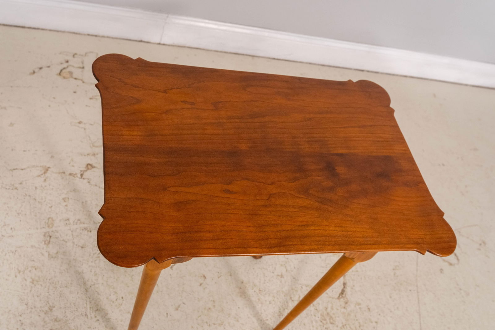 Dr Dimes Cherry & Tiger Maple Porriger Tea Table - 3