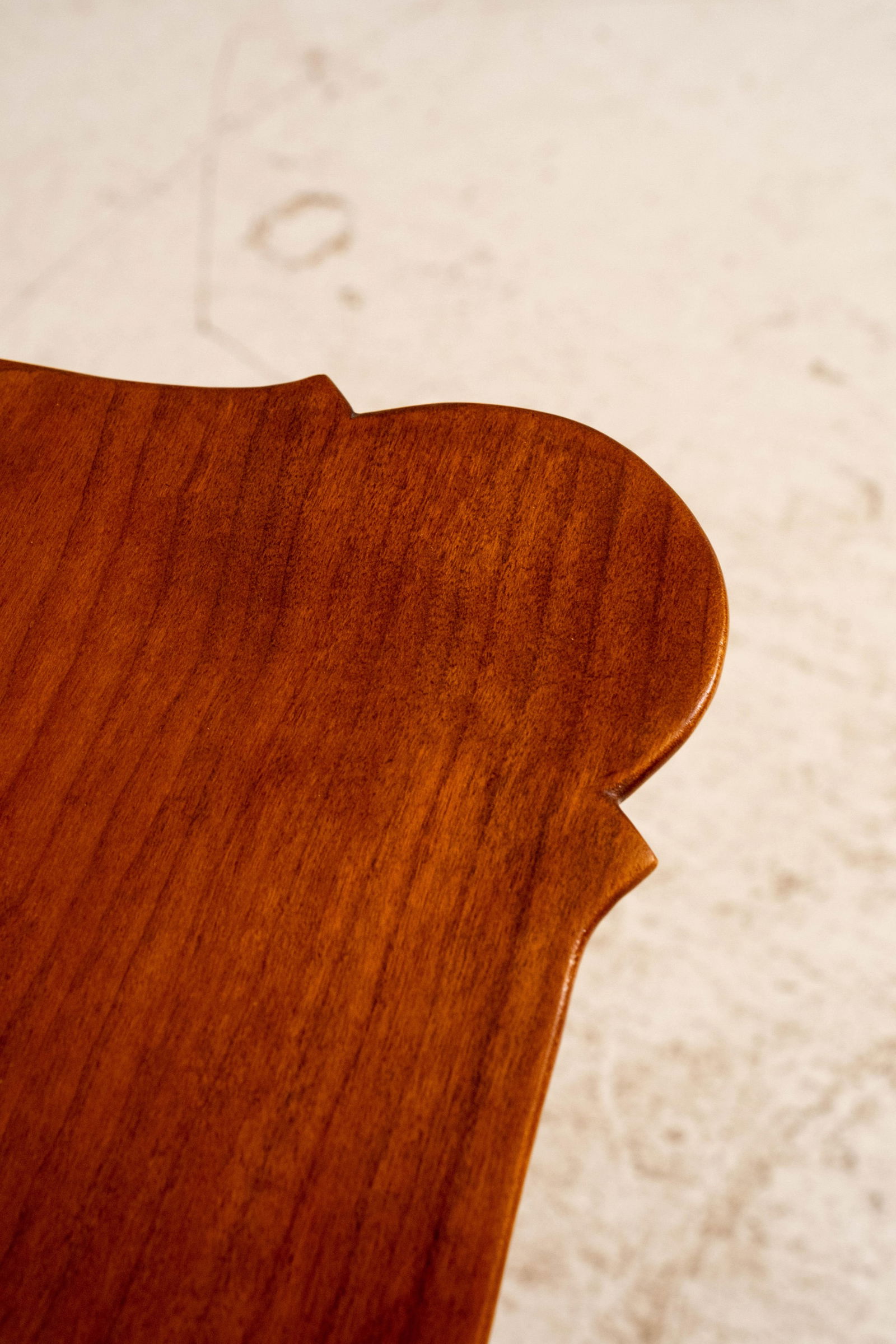 Dr Dimes Cherry & Tiger Maple Porriger Tea Table - 4