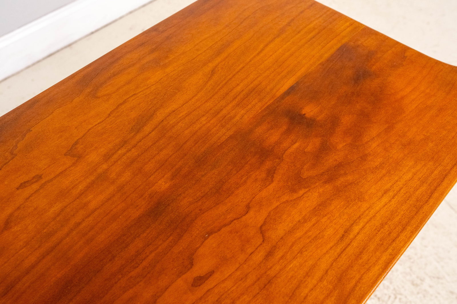 Dr Dimes Cherry & Tiger Maple Porriger Tea Table - 5