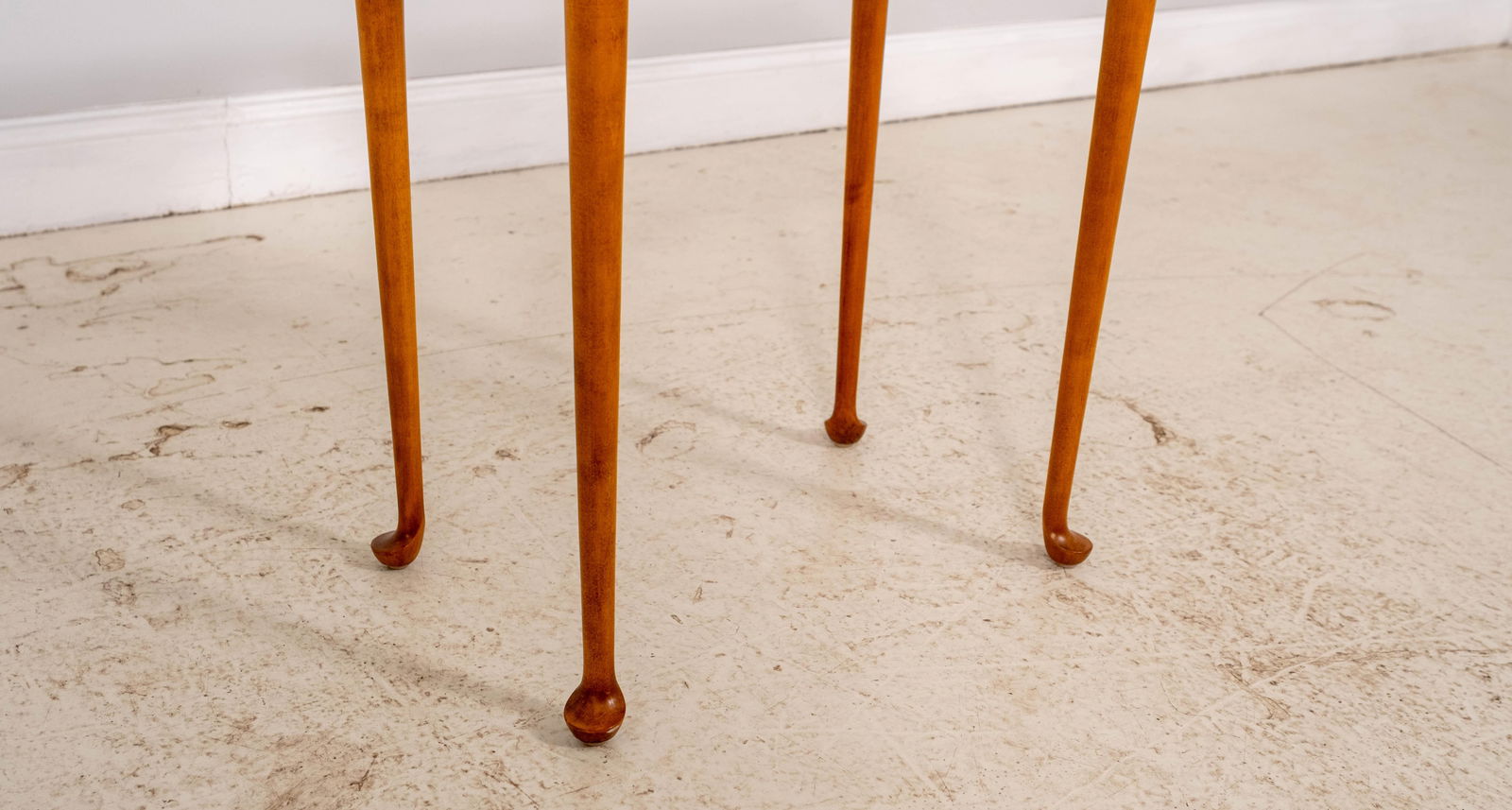 Dr Dimes Cherry & Tiger Maple Porriger Tea Table - 9