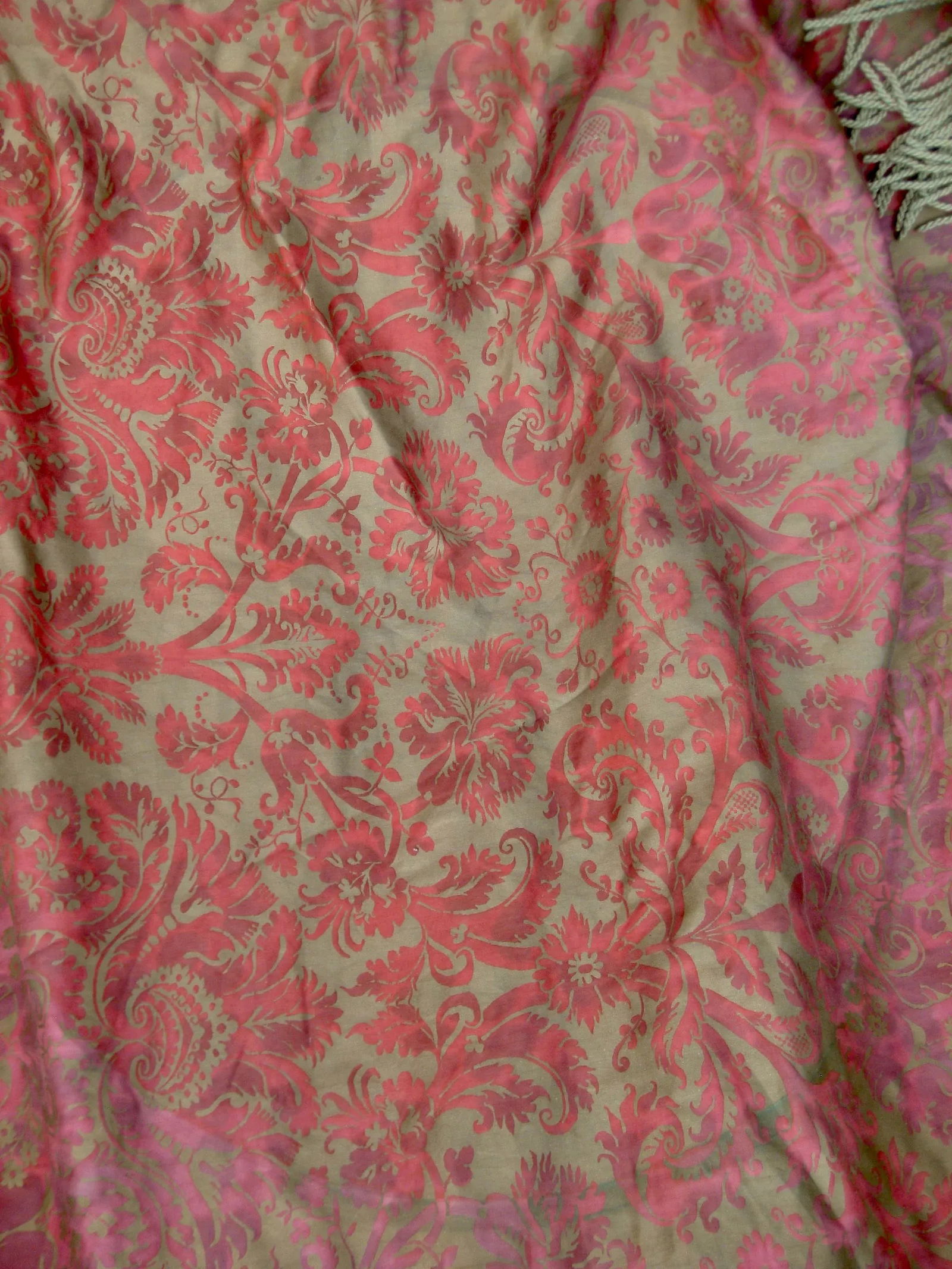 Vintage Fortuny DeMedici Round Tablecloth - 8