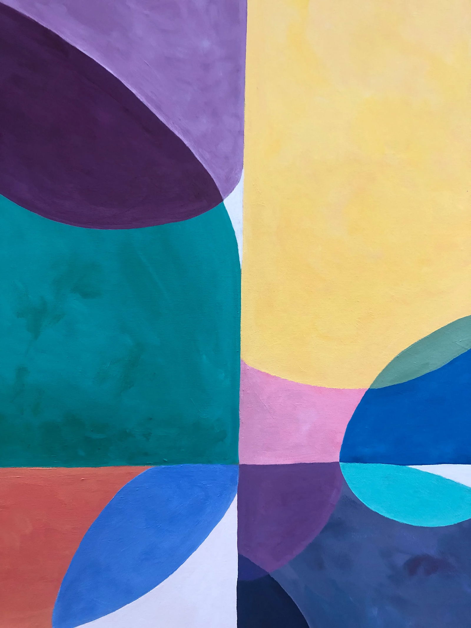 Large Contemporary Abstract Original Painting on Canvas - 3