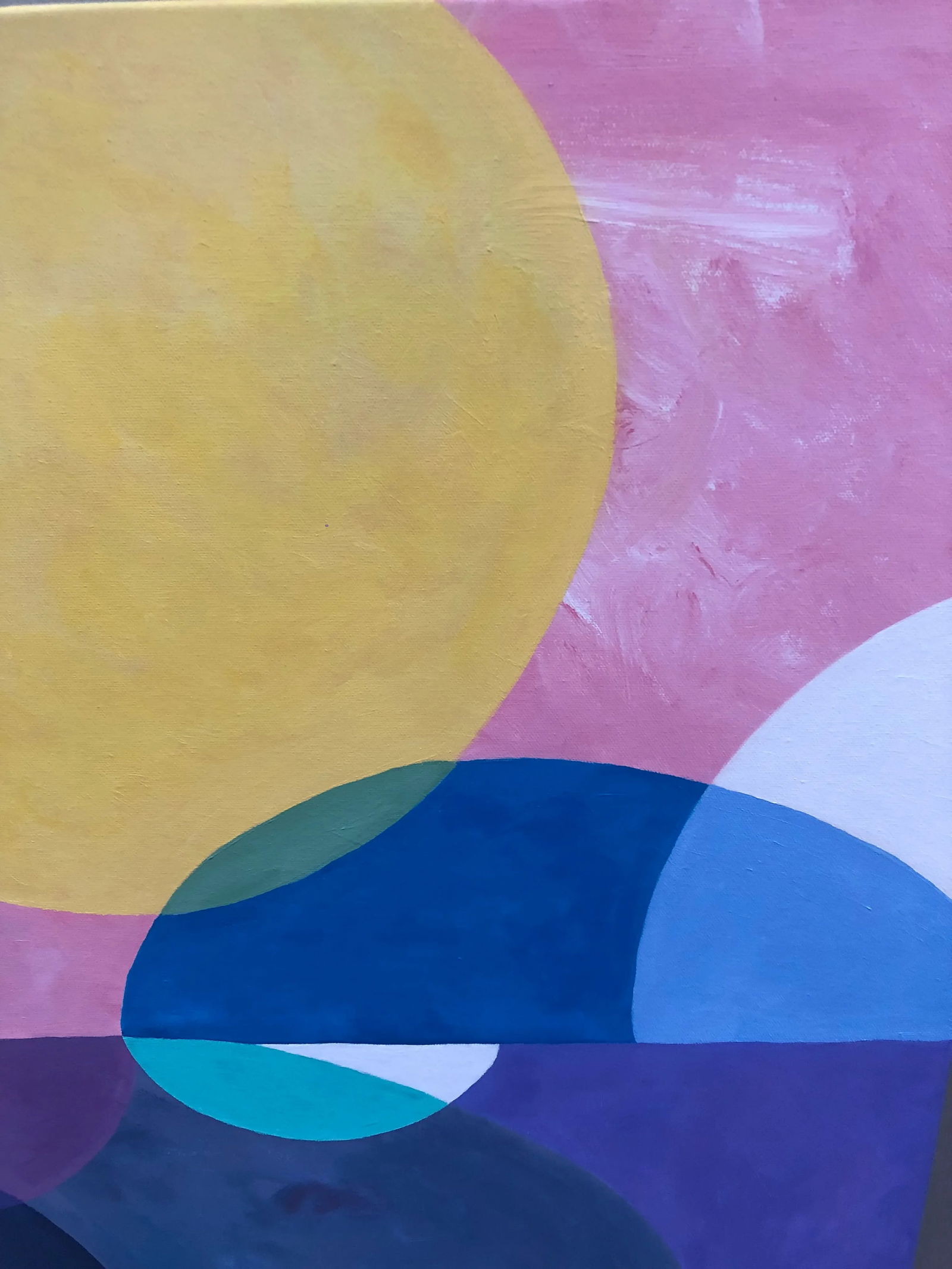 Large Contemporary Abstract Original Painting on Canvas - 4