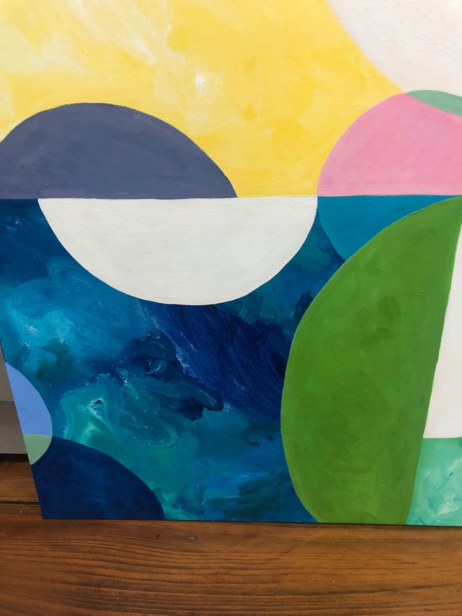 Large Contemporary Abstract Original Painting on Canvas - 6