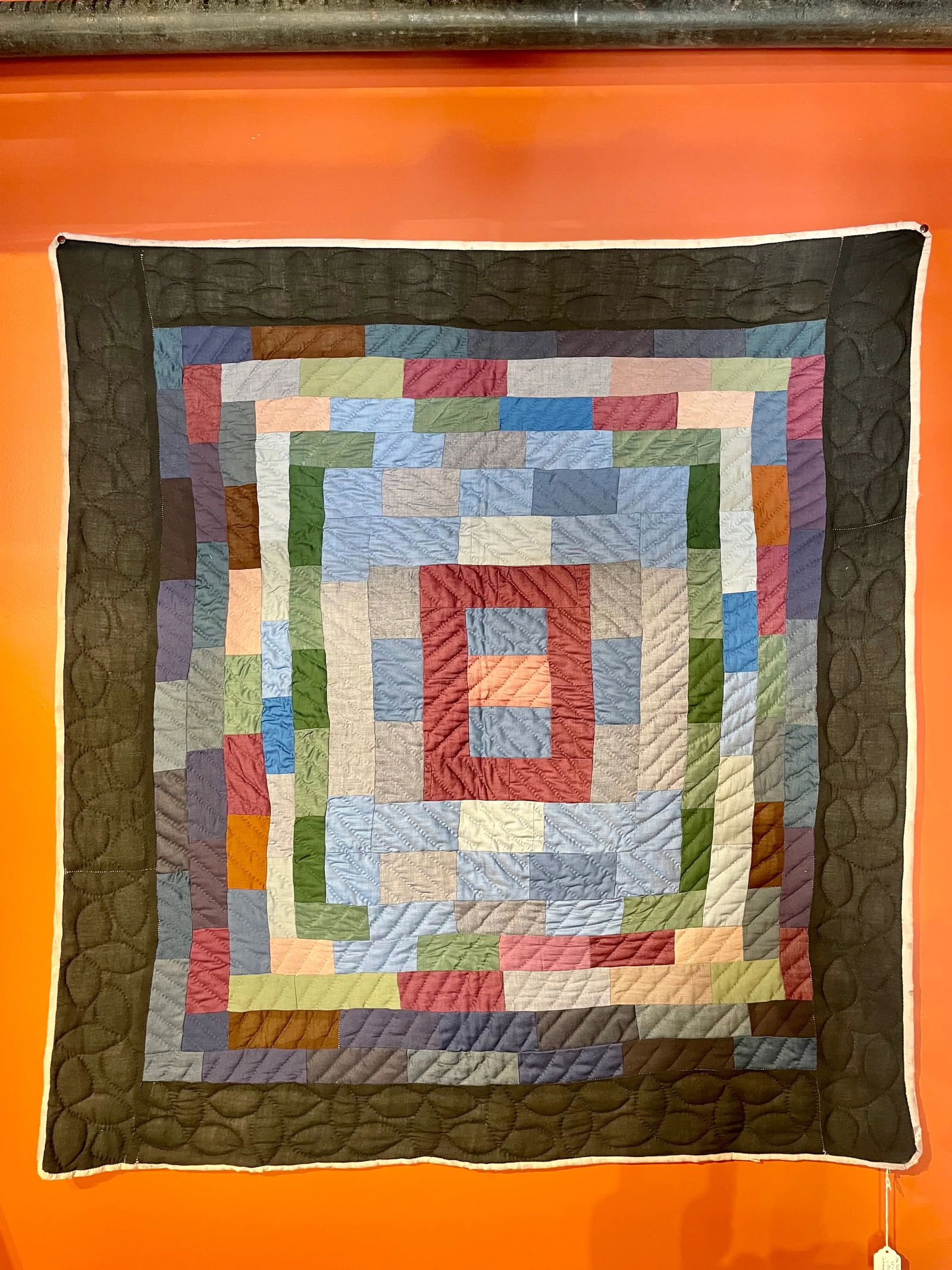 1940s Susie Tompkins Collection Crib Quilt - 11