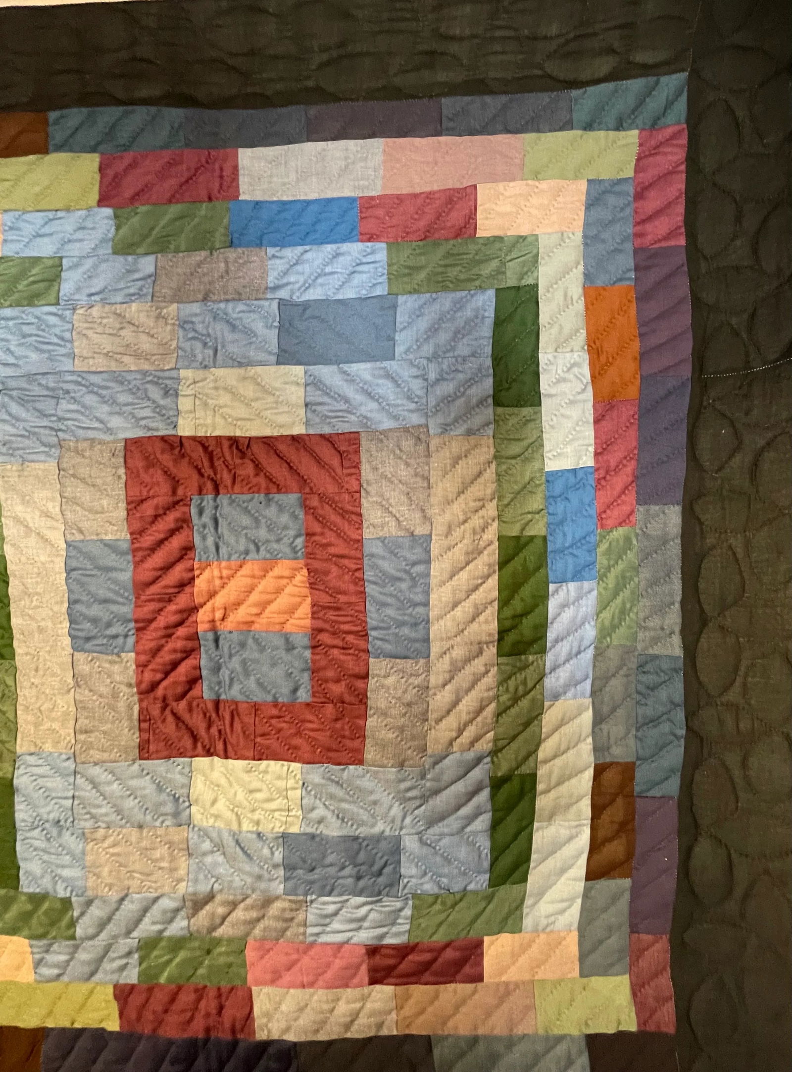1940s Susie Tompkins Collection Crib Quilt - 7