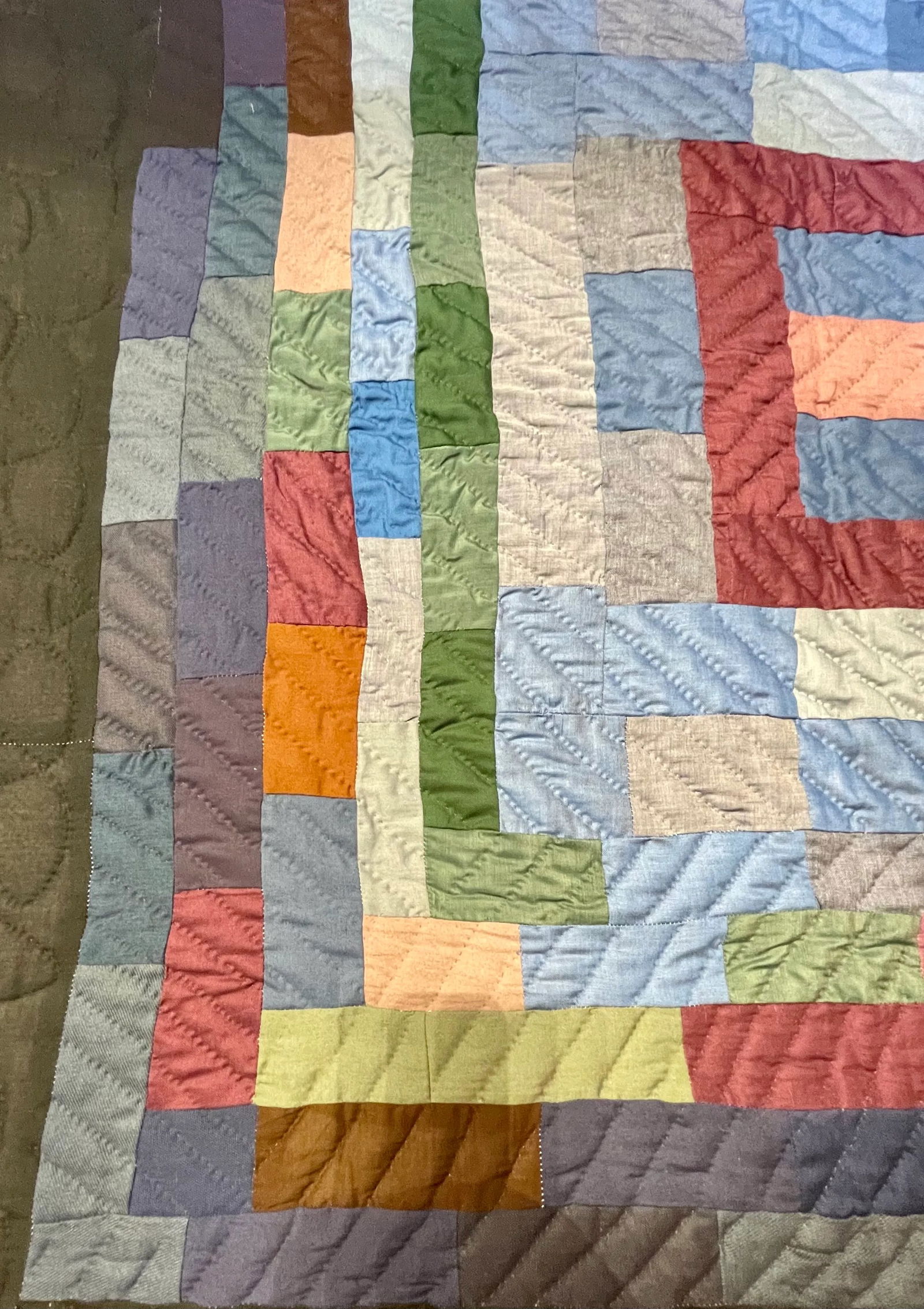 1940s Susie Tompkins Collection Crib Quilt - 9