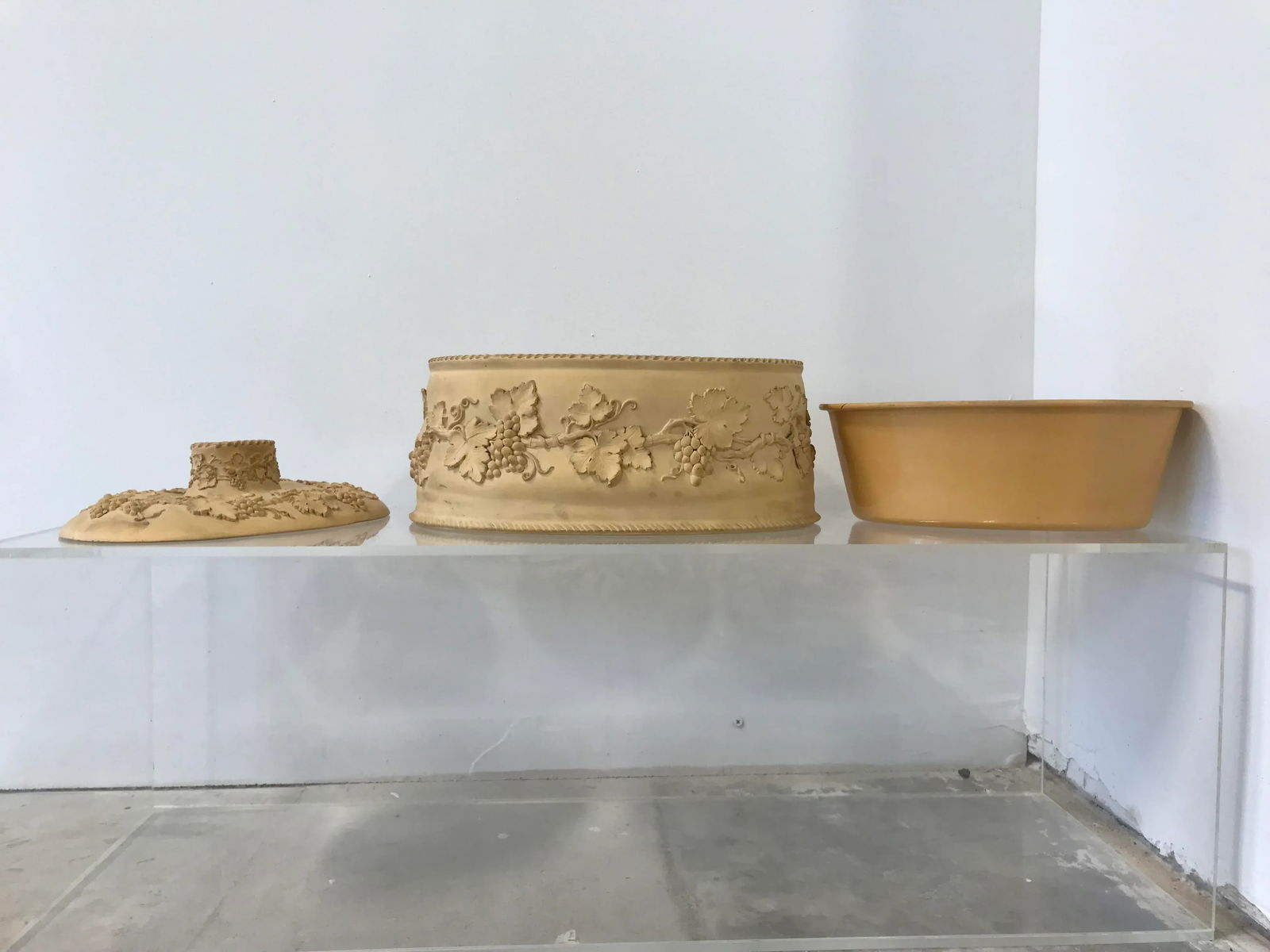 Late 19th Century Large 3pc Antique Wedgwood Caneware Game Pie Dish / Tureen C1870 #4 - 10