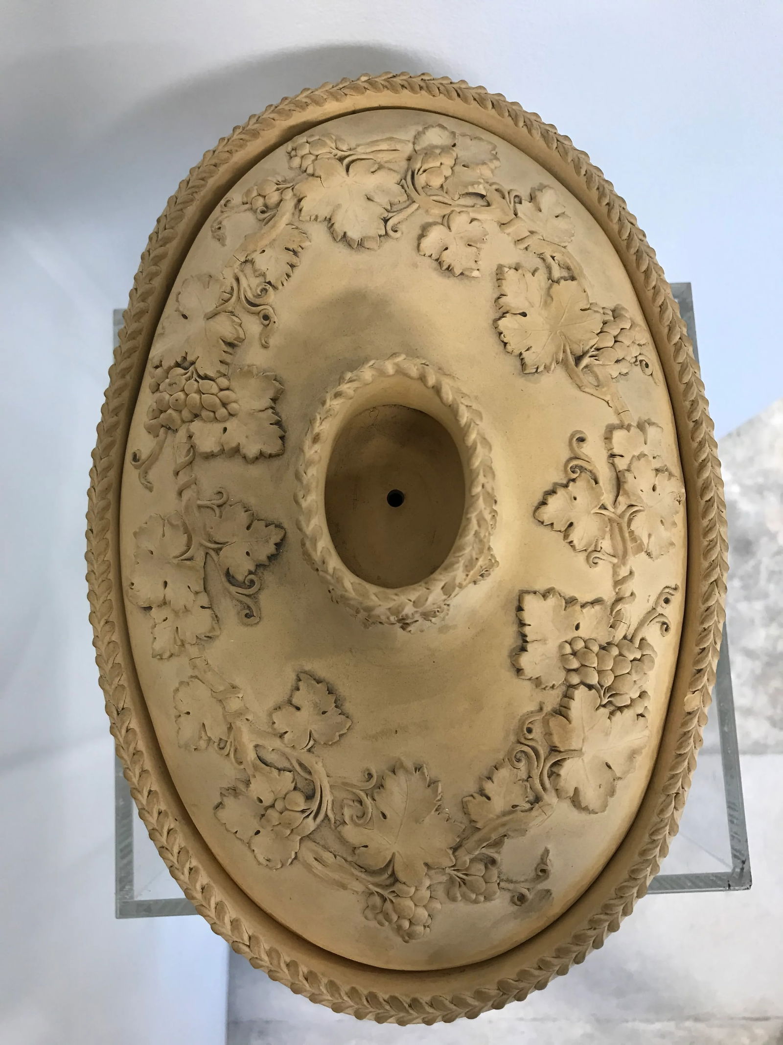 Late 19th Century Large 3pc Antique Wedgwood Caneware Game Pie Dish / Tureen C1870 #4 - 7