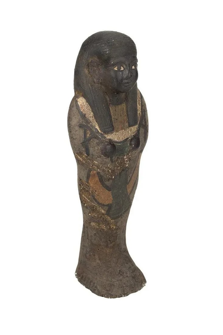 Antique Egyptian Carved Stone Pharaoh Figurine (1 of 9)