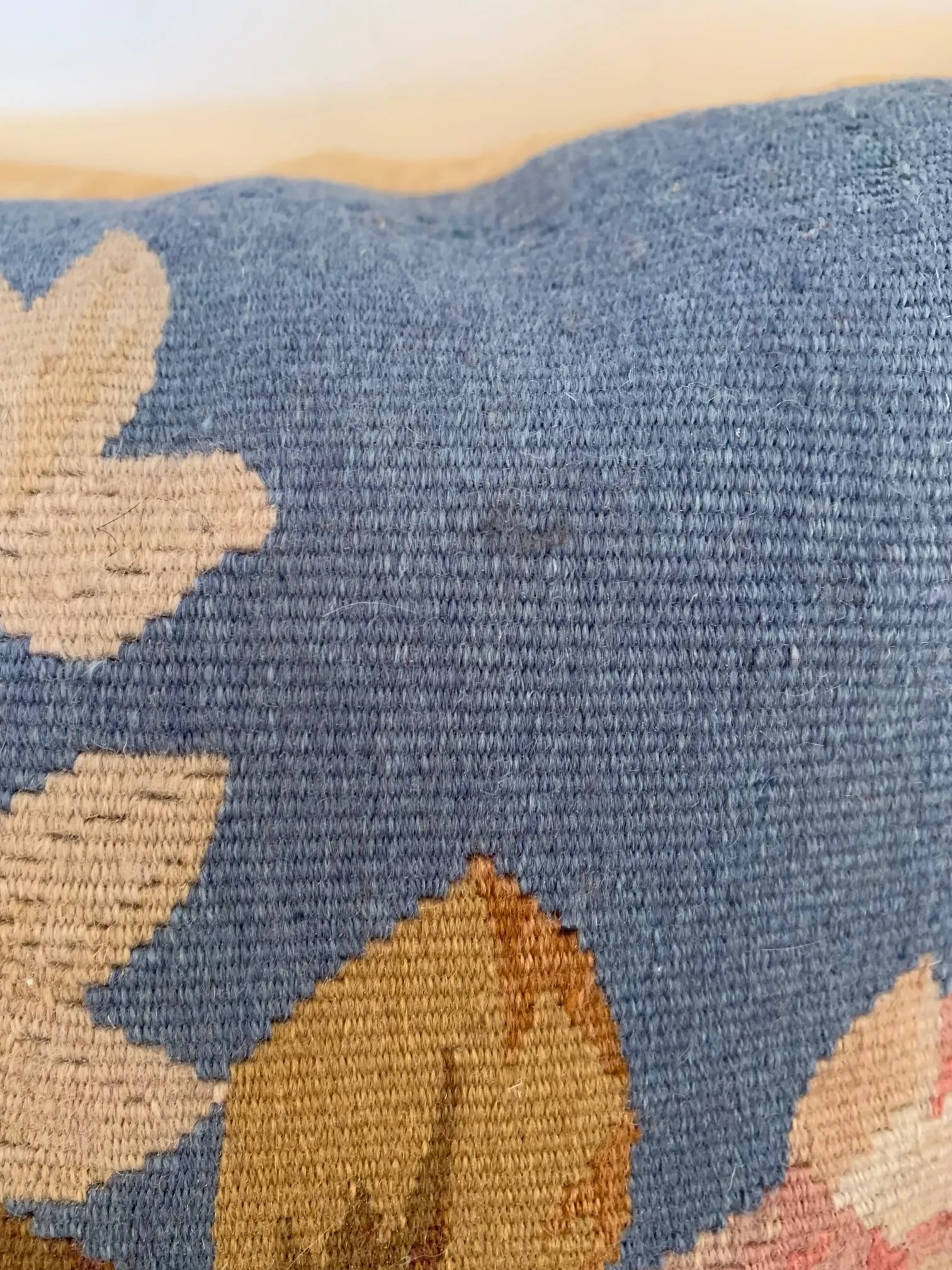 French Vintage Needlepoint Pillows -A Pair - 4