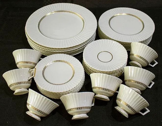 Lenox China Cretan Pattern - Service for 8 - 5