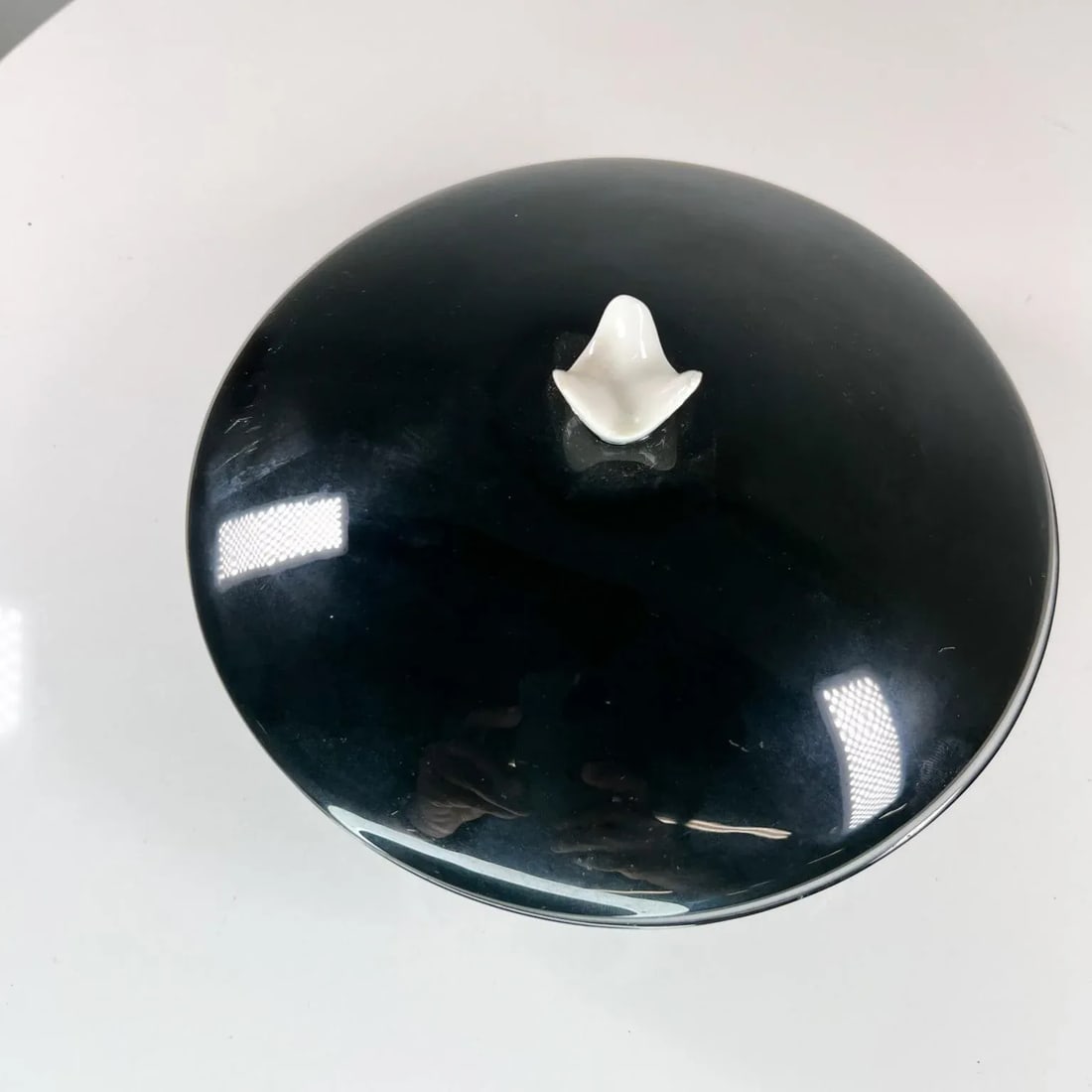 1950s Candy Dish B & W Franciscan Fine China - 3