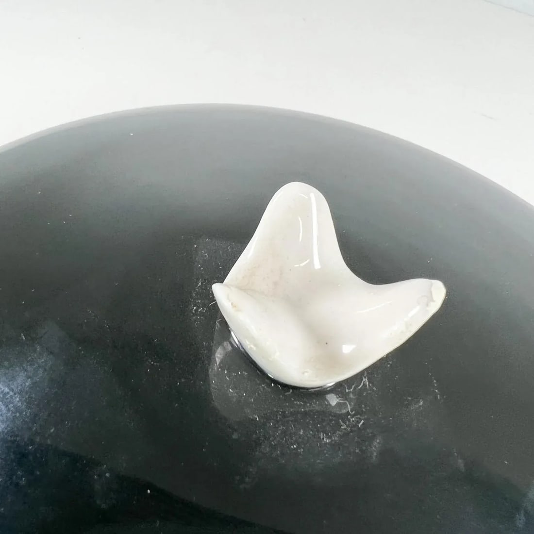 1950s Candy Dish B & W Franciscan Fine China - 5