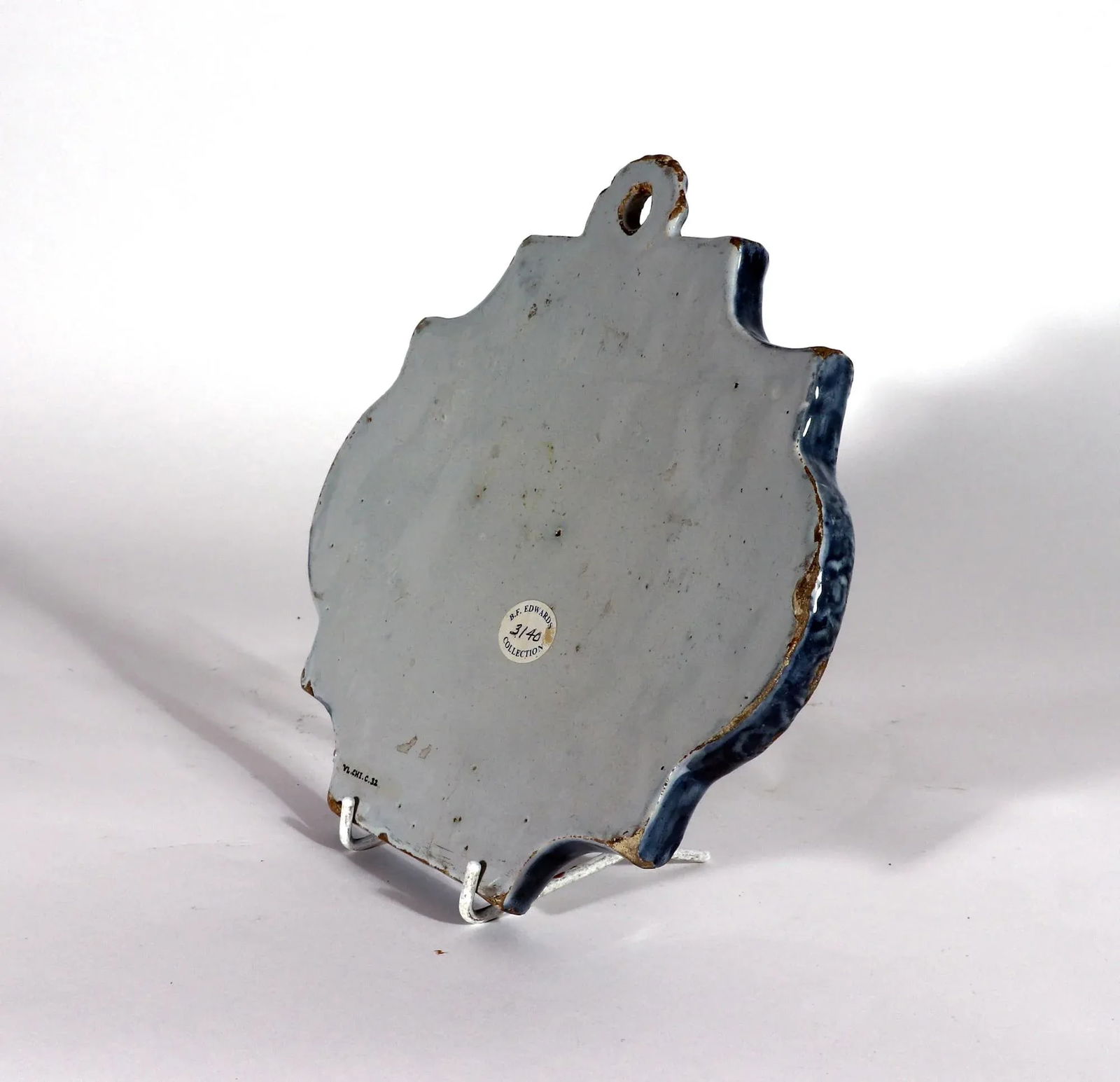 Dutch Delft Chinoiserie Polychrome Plaque - 5