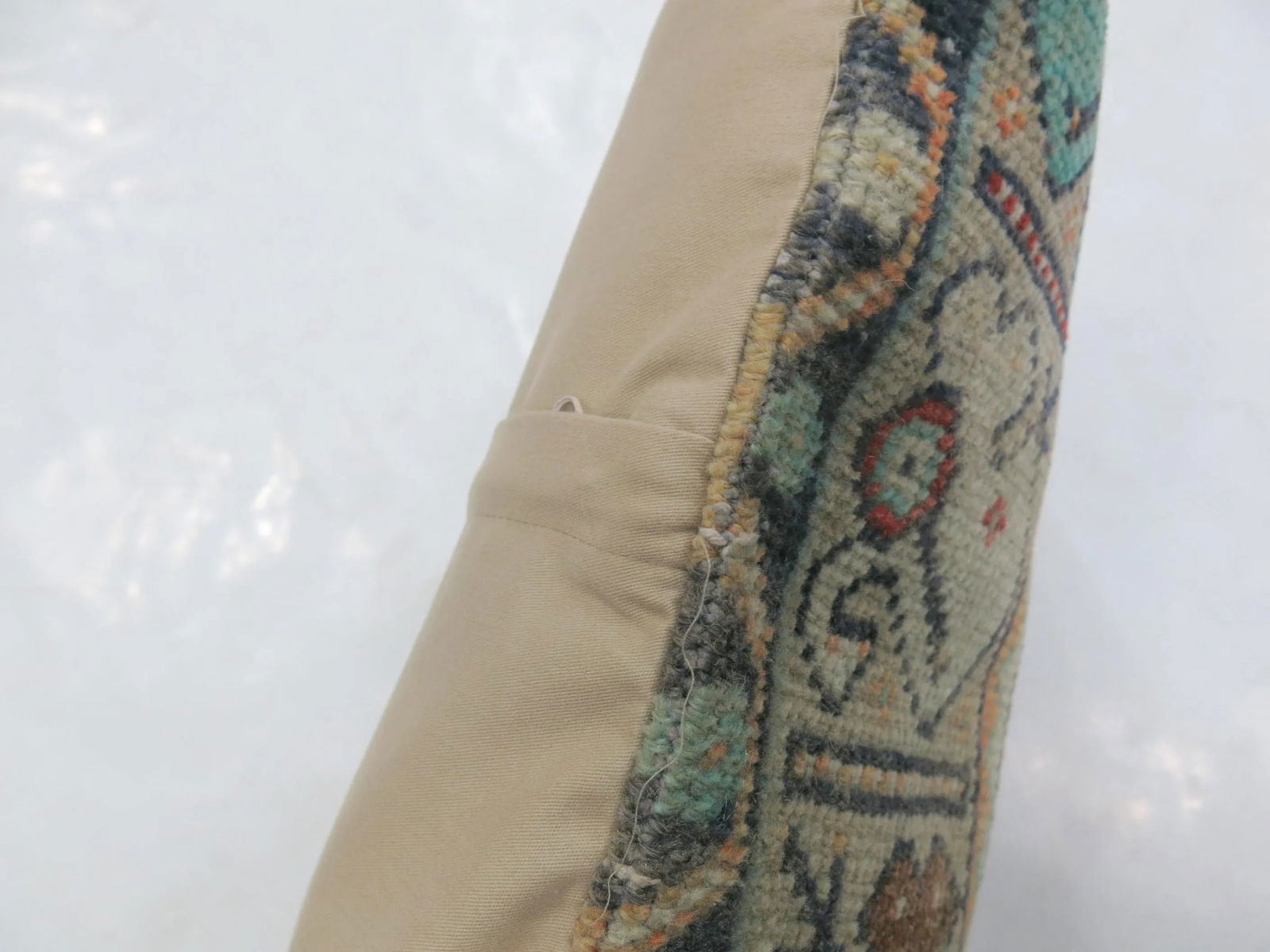 Mid 20th Century Large Turkish Rug Pillow - 3