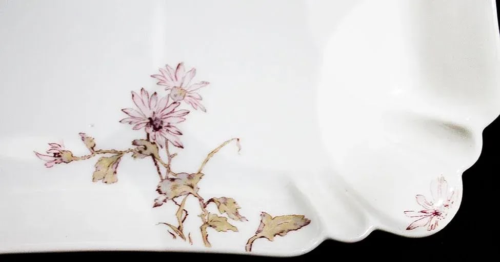 Vintage Haviland Limoges French Porcelain China Pattern: H3027 - Twelve Serving Pieces - 5