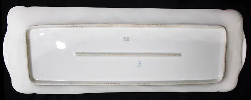 Vintage Haviland Limoges Fish Platter Set - 13 Pcs - Mediterranean Scenes - 12