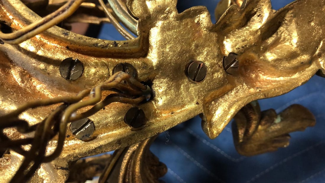 French 19th Century Gilded Bronze Wall Sconces - 11