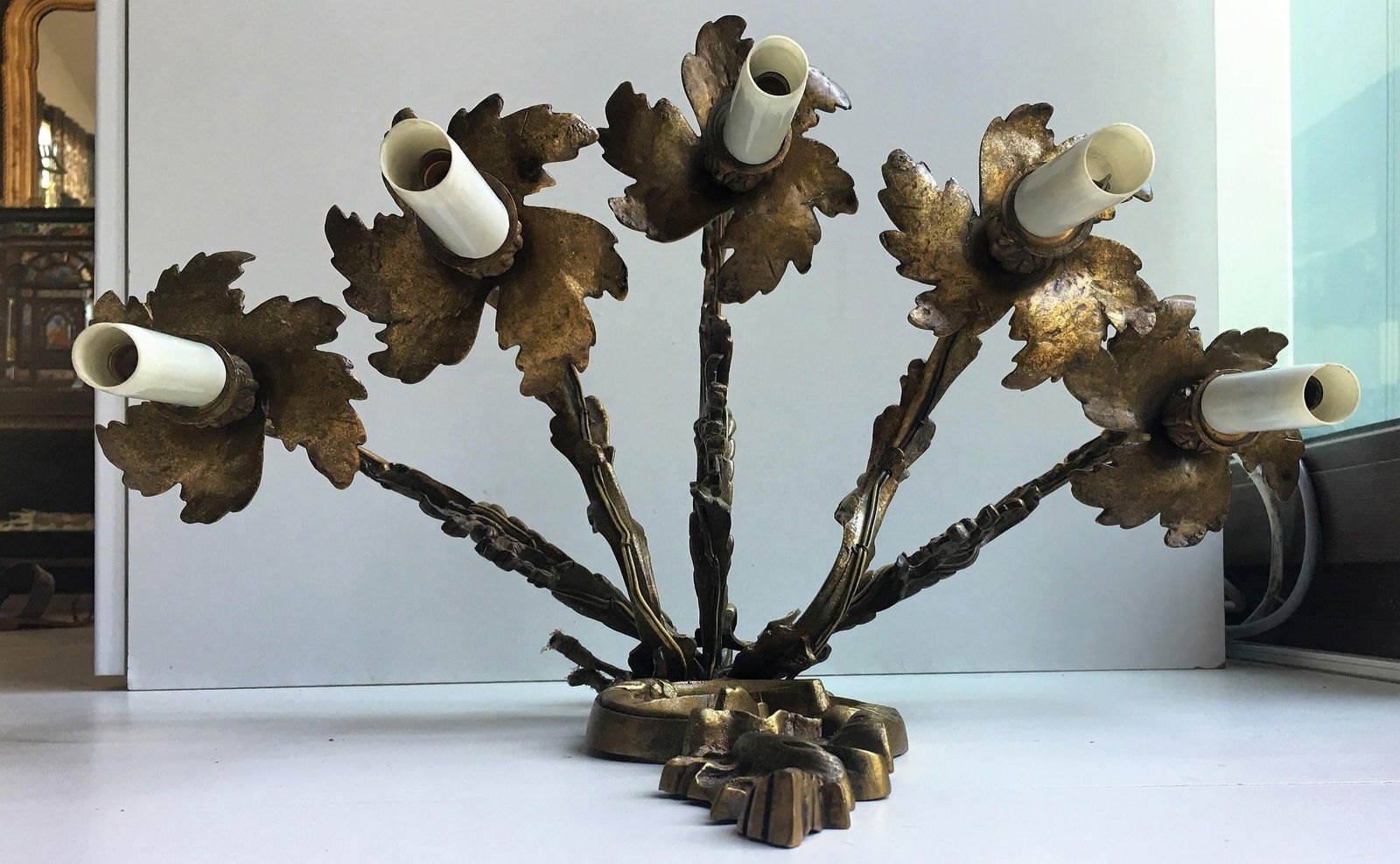 French 19th Century Gilded Bronze Wall Sconces - 3