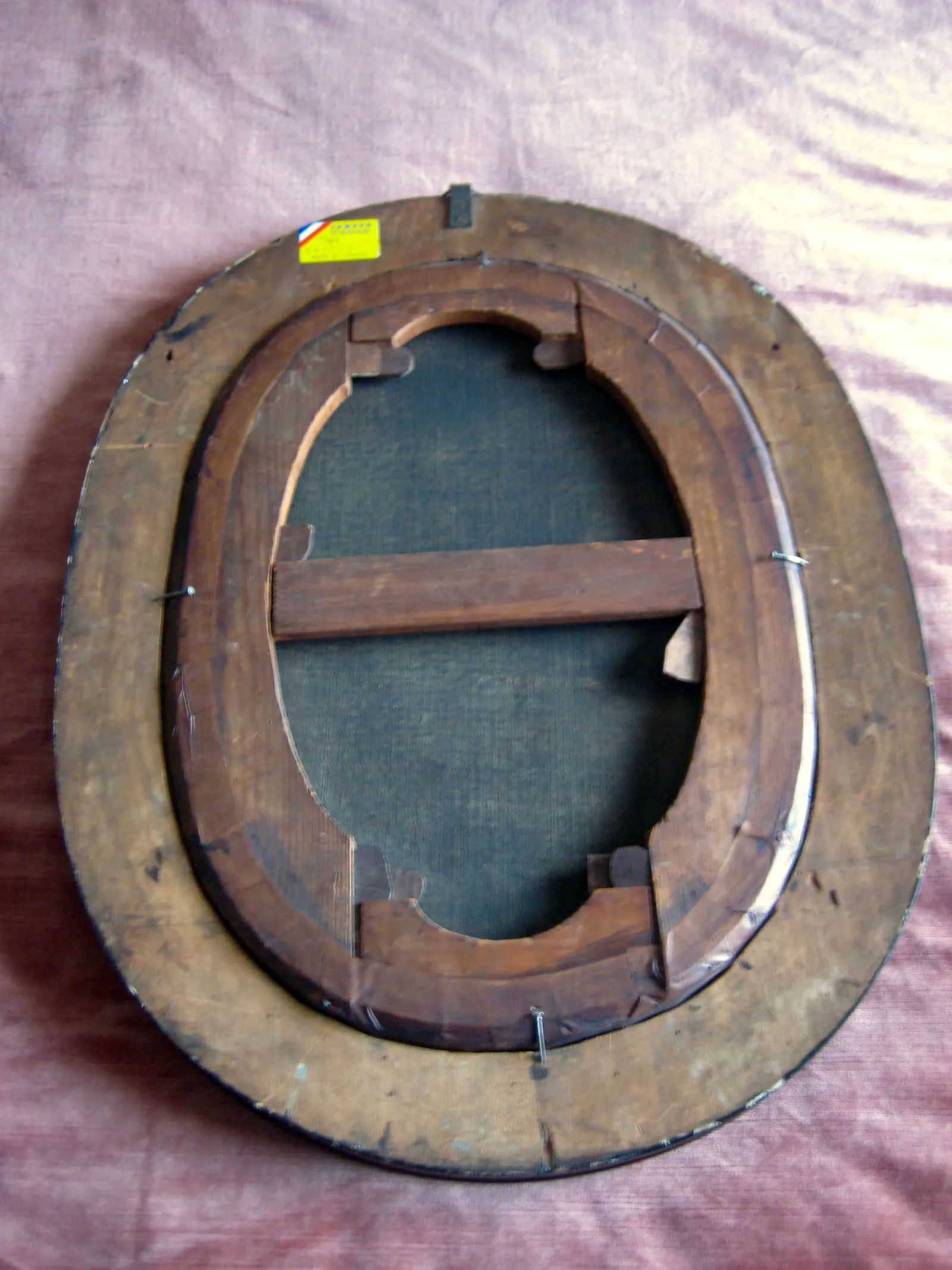 Antique Male Portrait Oil Painting with Bishop Coat of Arms - 8