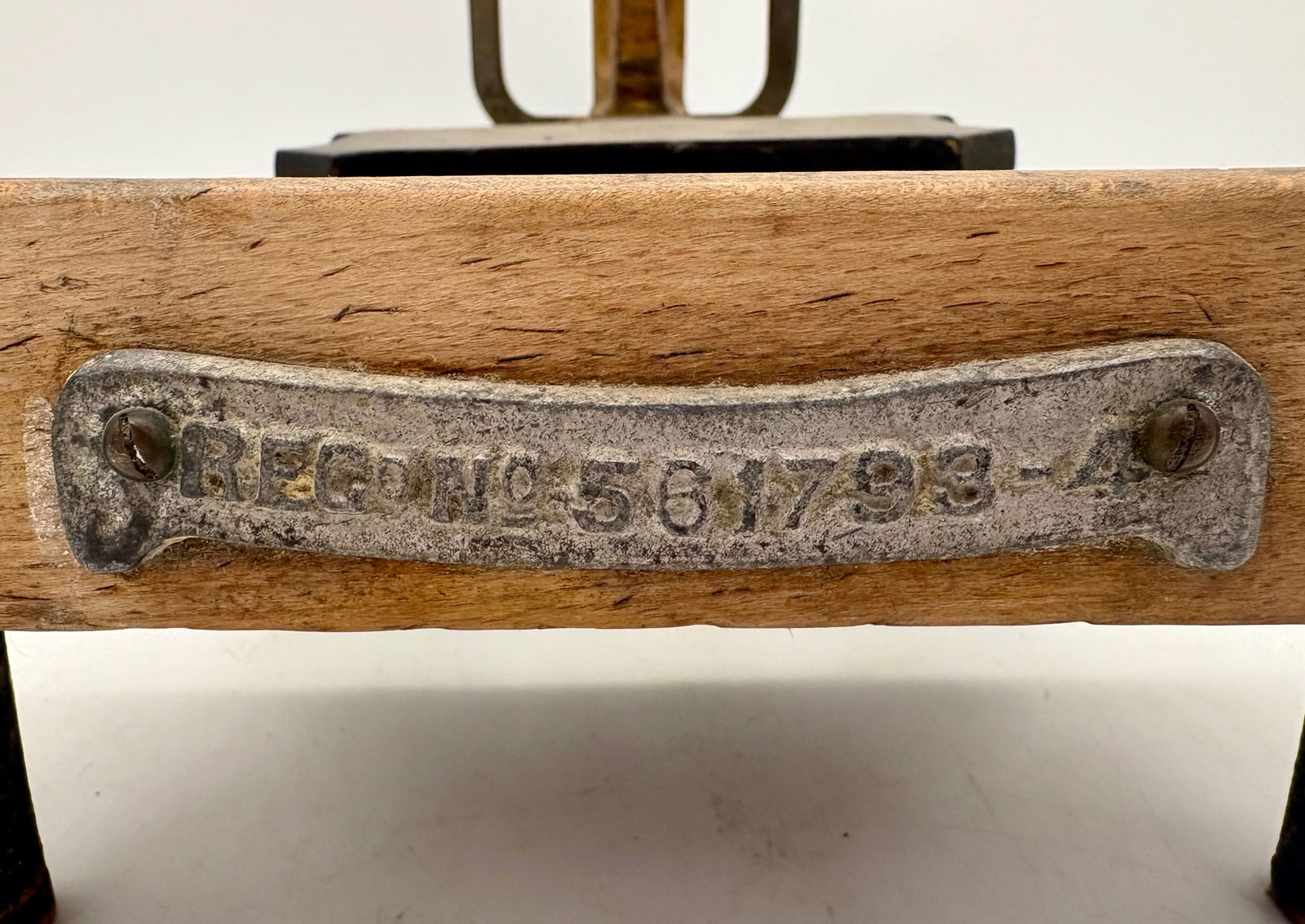 Antique Herbert & Sons Lion Topped 10 lb Scale - 5