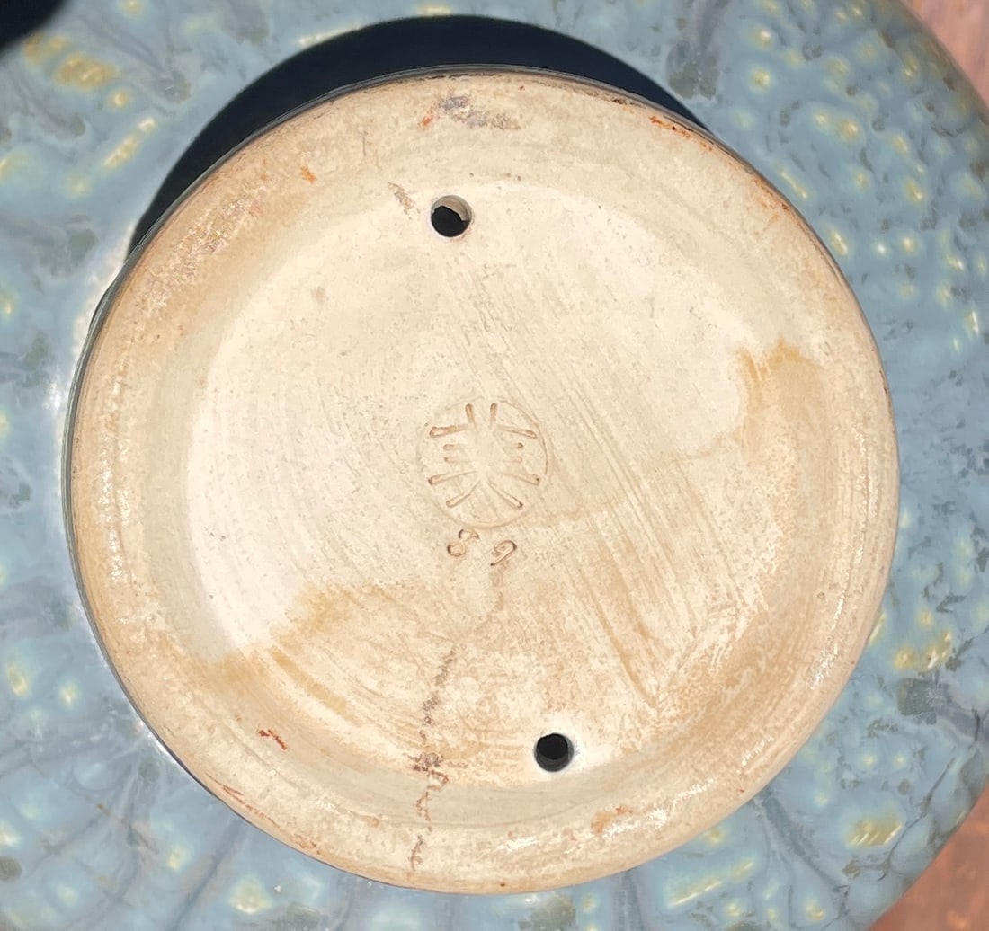 Vintage Studio Art Pottery Planter Vase w Maker Mark - 7