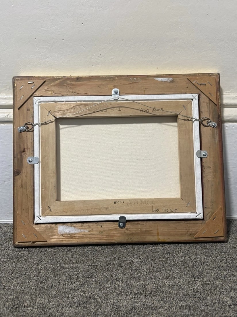 Lisa Cuscuna Oil On Canvas Venice Painting - 4