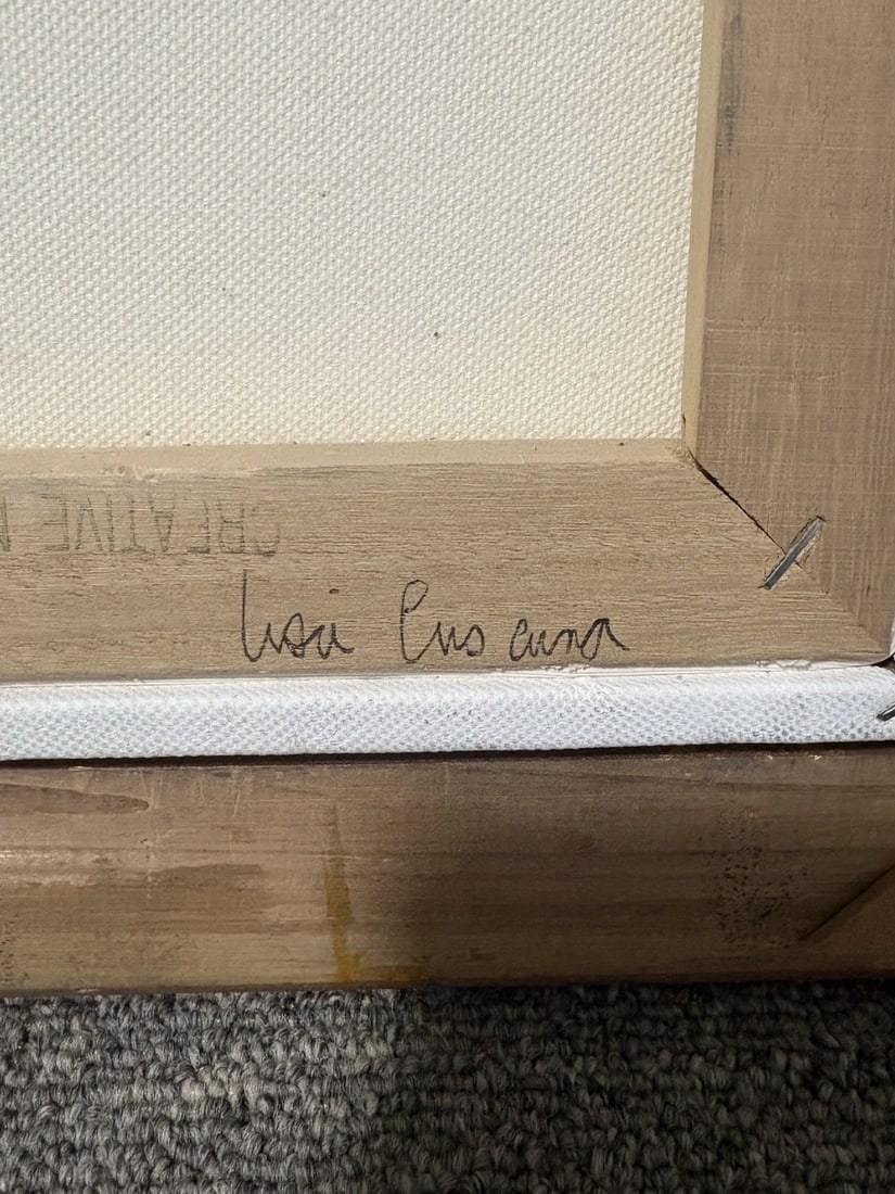 Lisa Cuscuna Oil On Canvas Venice Painting - 5