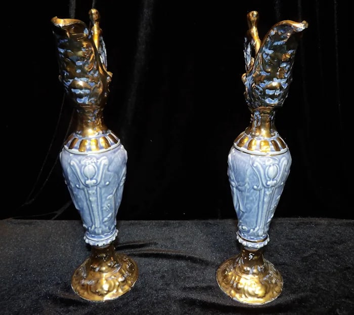 Goldra E Palestine Gold Light Blue Necklace - 3