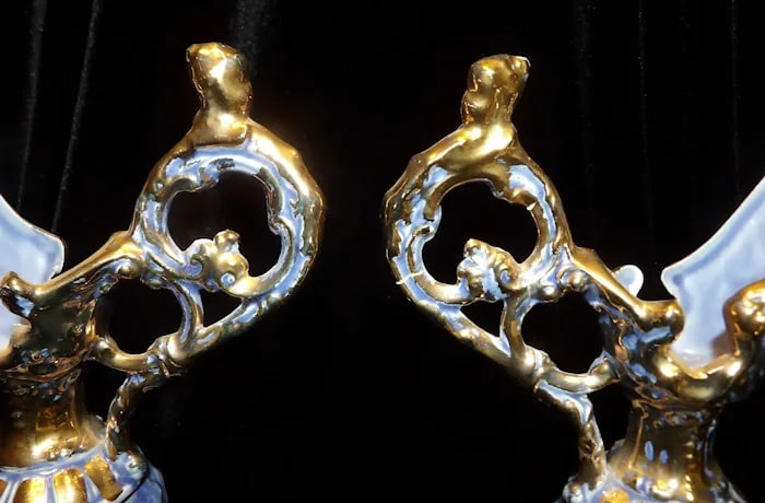 Goldra E Palestine Gold Light Blue Necklace - 4