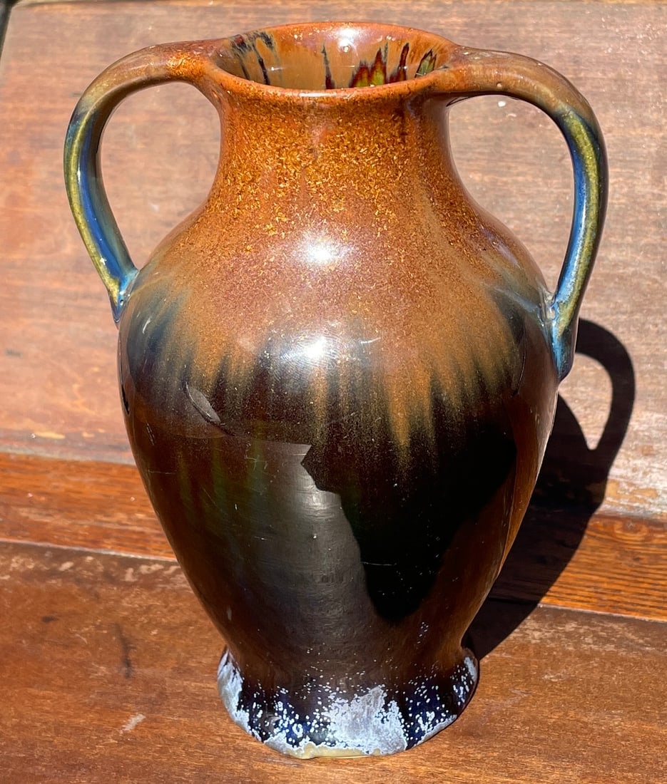 Vintage Studio Art Pottery Vase - 4