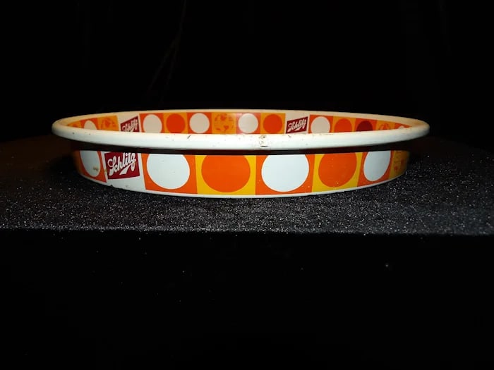 Vintage 1968 Schlitz Beer Tray - 5