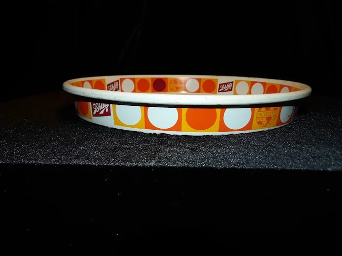 Vintage 1968 Schlitz Beer Tray - 6