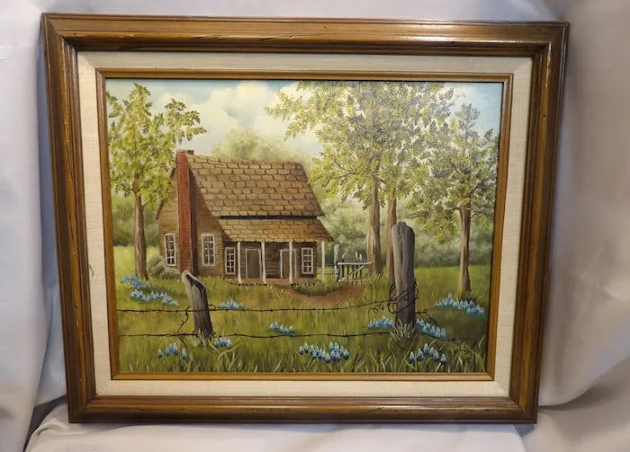 Grandad’s Home Van Alystene Tx 1800’s Artwork: A sentimental piece of artwork depicting a 19th-century home in Van Alstyne, Texas, capturing a slice of local history. Shipping:Domestic: Flat-rate of $40.00 to anywhere within the contiguous