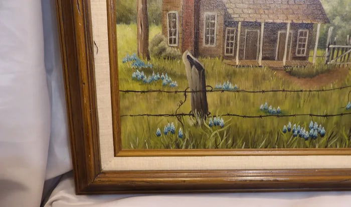 Grandad’s Home Van Alystene Tx 1800’s Artwork - 4