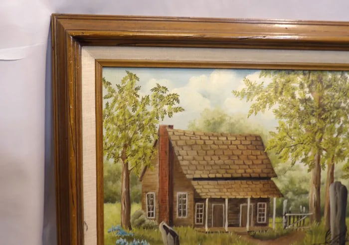 Grandad’s Home Van Alystene Tx 1800’s Artwork - 5