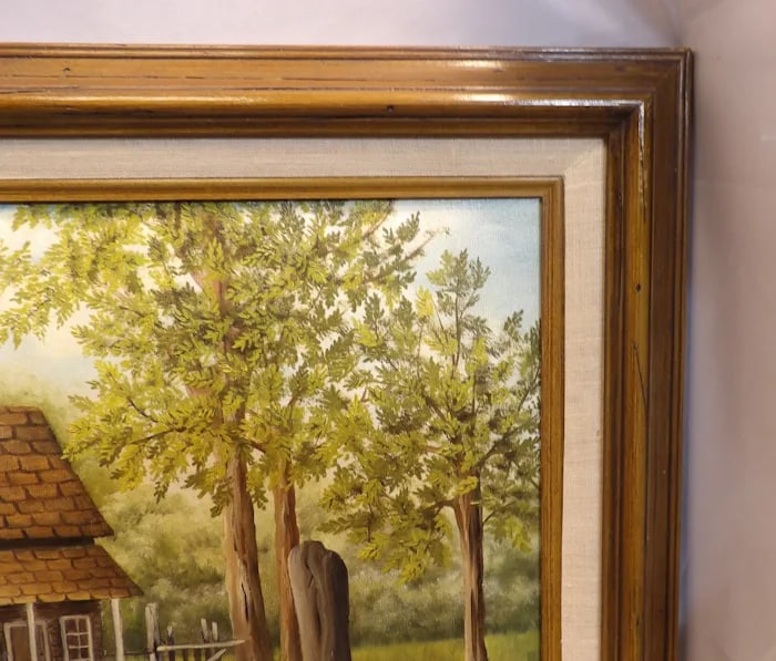 Grandad’s Home Van Alystene Tx 1800’s Artwork - 6