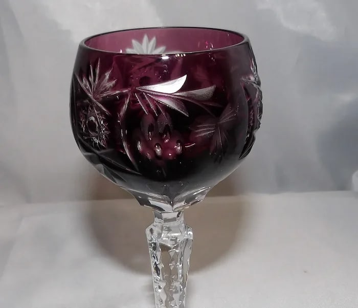 Nachtmann Traube Amethyst Liqueur Glasses - 5