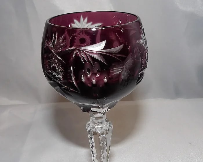 Nachtmann Traube Amethyst Liqueur Glasses - 7
