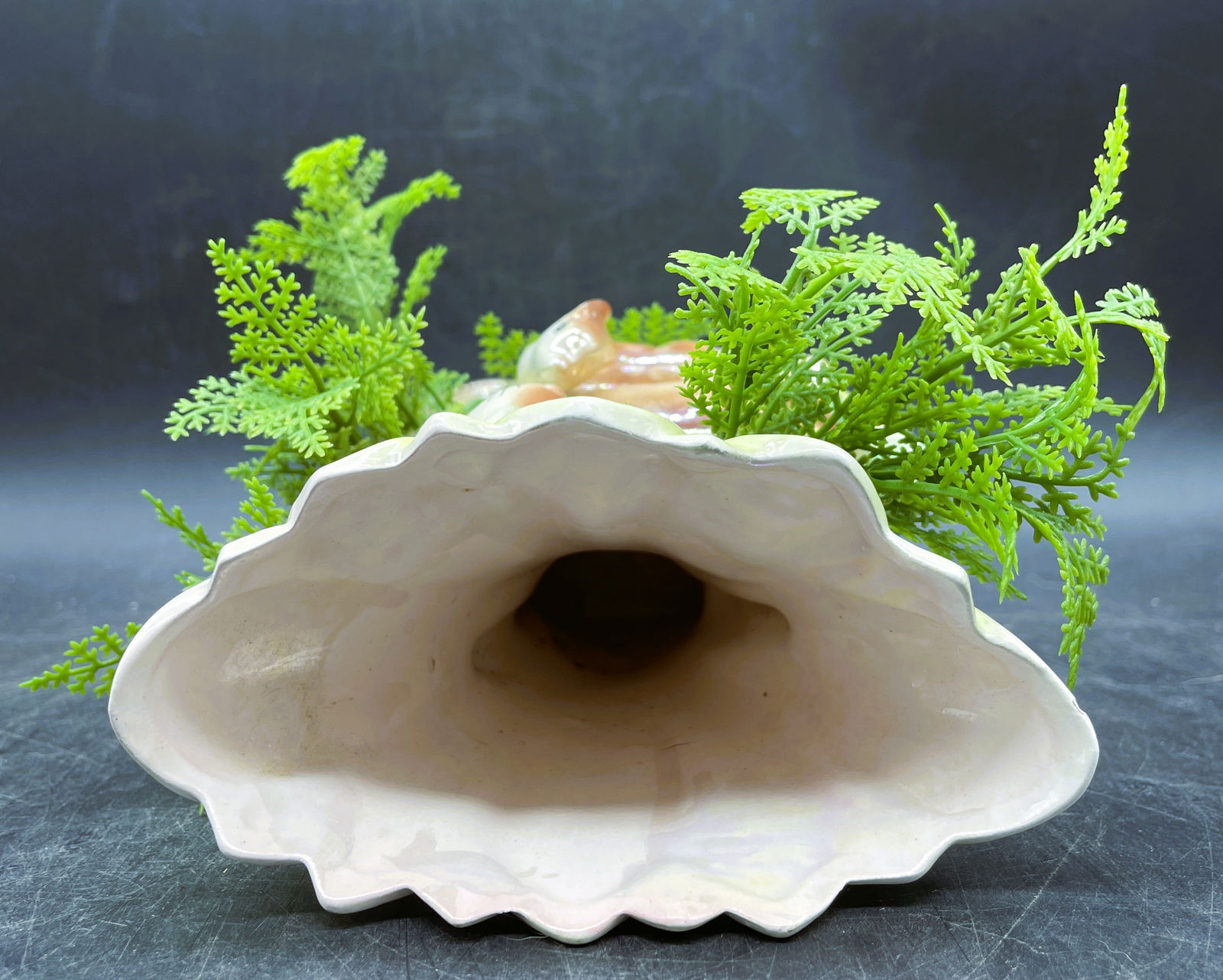 MidCentury Deer and Fawn Planter Japan - 6