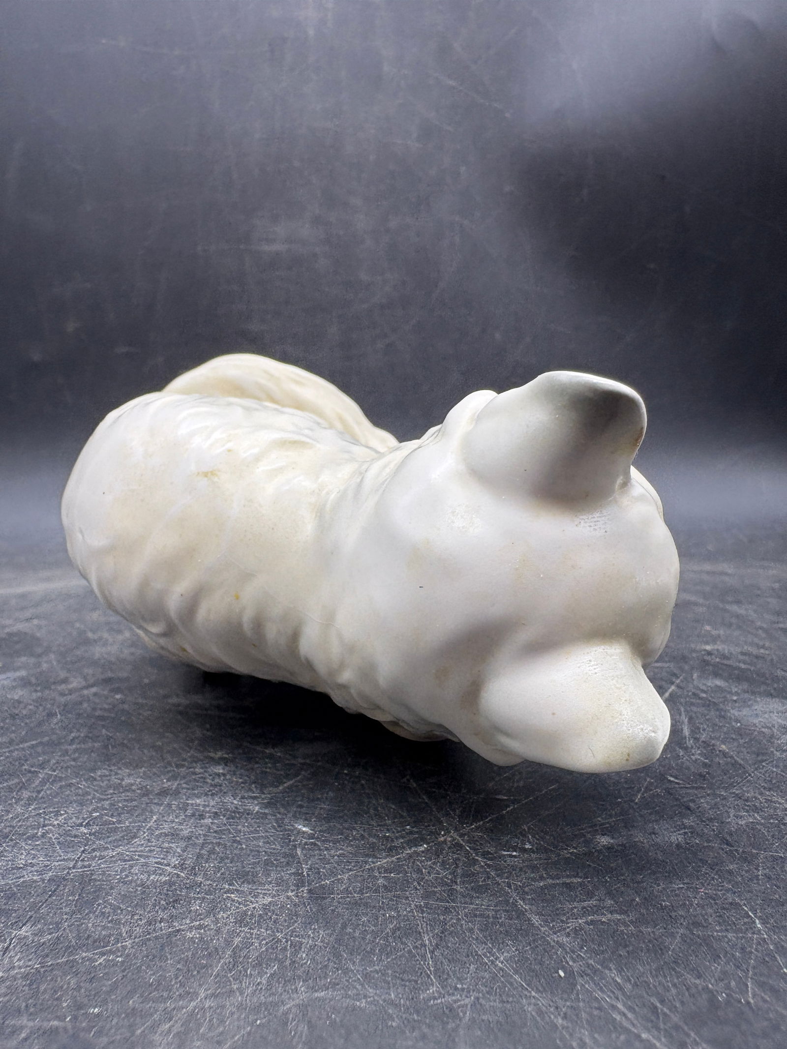 Vintage Lefton Porcelain White Persian Cat Figurine Japan - 6