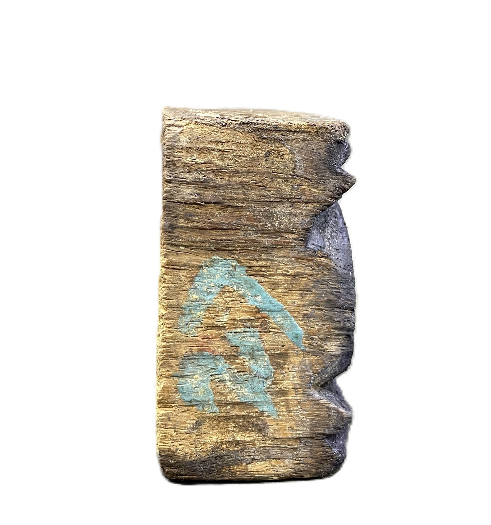 Antique Handmade Wooden Wallpaper Stamp - 5