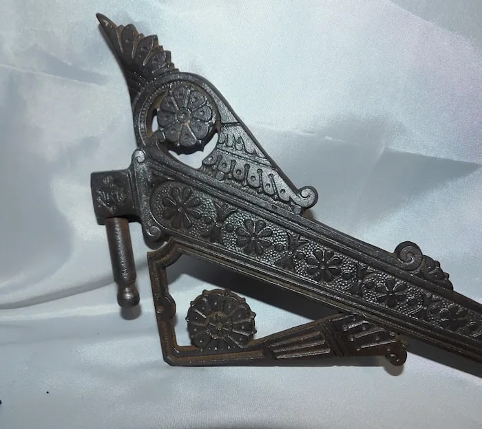 Antique English Cast Iron Stand - 2