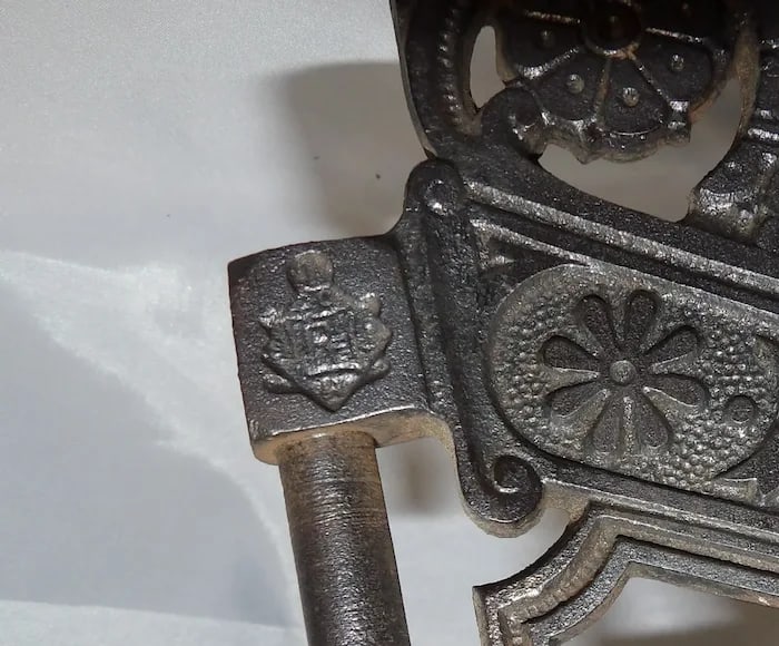 Antique English Cast Iron Stand - 7