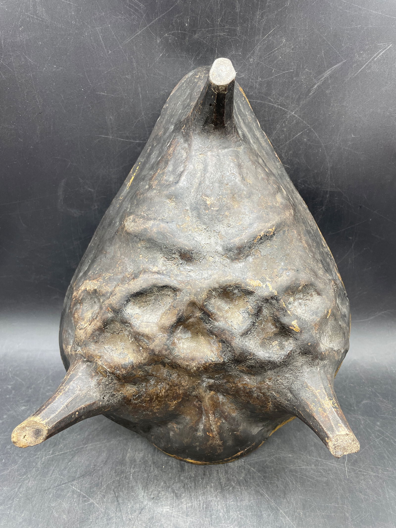 Early 19th CenturyRedware Baking Cooking Pudding Form Mold - 8