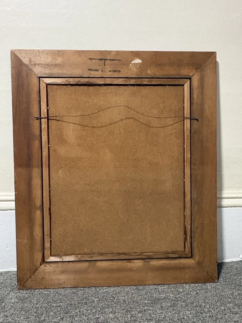 1971 Morris Katz Acrylic On Board Painting - 4