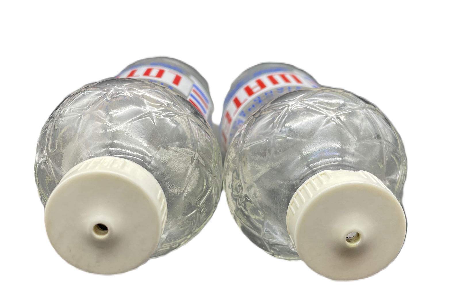 2 DURAGLASS THIS STAND BOTTLES WATER & LOTION COMPLIMENTS LAN-LAY INC - 6