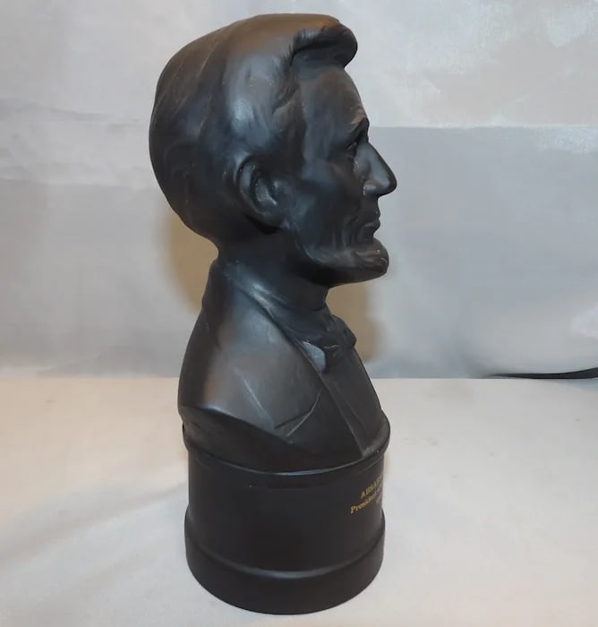 Wedgwood Black Basalt Limited Edition President Lincoln - 4