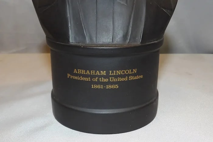 Wedgwood Black Basalt Limited Edition President Lincoln - 5